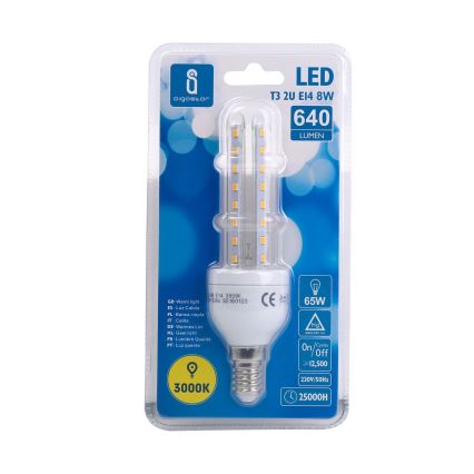 LED Lamp E14/8W/230V 3000K - Aigostar