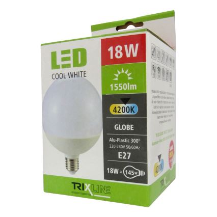 LED Lamp E27/18W/230V 4200K