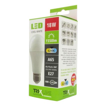 LED Lamp E27/18W/230V 4200K