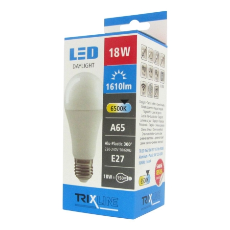 Fietstaxi Gezichtsvermogen Paleis LED Lamp E27/18W/230V 6500K | Lampenmanie