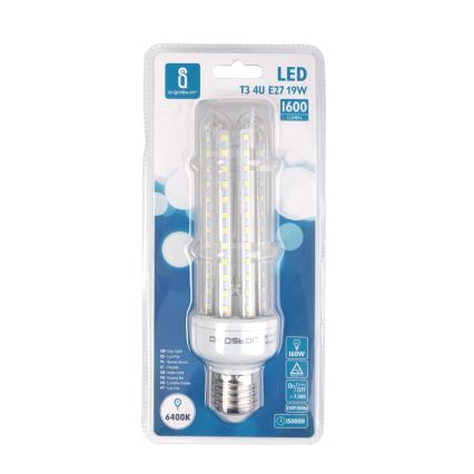 LED Lamp E27/19W/230V 6400K - Aigostar