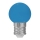 LED Lamp E27/1W/230V 5500-6500K blauw