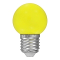 LED-lamp E27/1W/230V 5500-6500K geel