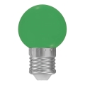 LED lamp E27/1W/230V 5500-6500K groen
