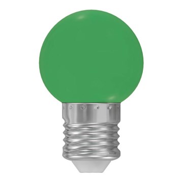 LED lamp E27/1W/230V 5500-6500K groen