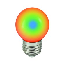 LED Lamp E27/1W/230V RGB