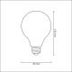 LED Lamp E27/4W/230V 95x135mm