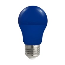 LED Lamp E27/5W/230V blauw