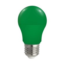 LED Lamp E27/5W/230V groen