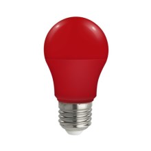 LED Lamp E27/5W/230V rood