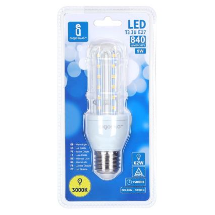 LED Lamp E27/9W/230V 3000K - Aigostar