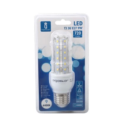 LED Lamp E27/9W/230V 6500K - Aigostar