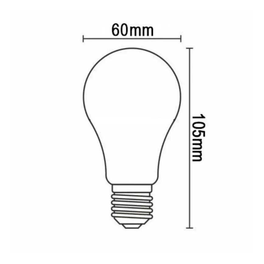 LED Lamp WHITE FILAMENT A60 E27/7,5W/230V 4000K