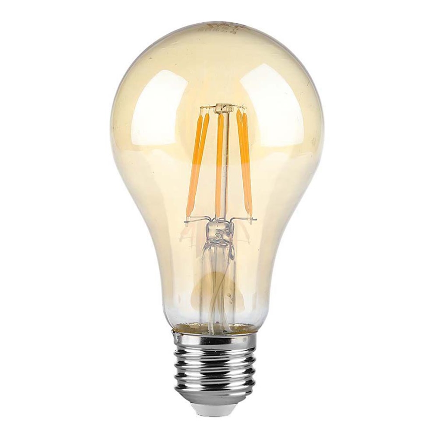 LED Lamp FILAMENT AMBER A67 E27/10W/230V 2200K