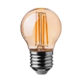 LED Lamp FILAMENT AMBER G45 E27/4W/230V 2200K