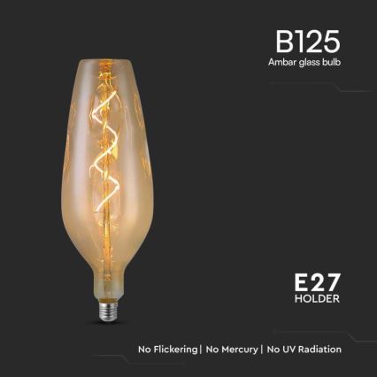 LED Lamp FILAMENT B125 E27/4W/230V 2700K