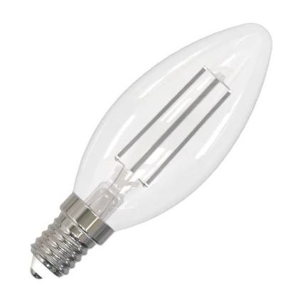 LED Lamp WHITE FILAMENT C35 E14/4,5W/230V 4000K