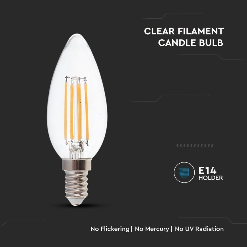 LED Lamp FILAMENT E14/4W/230V 3000K