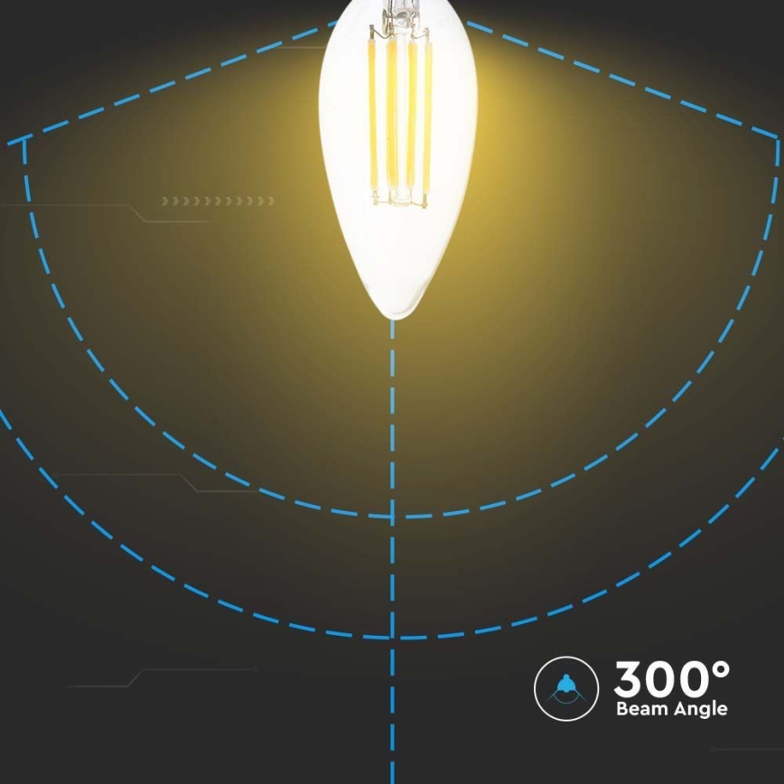 LED Lamp FILAMENT E14/5,5W/230V 3000K