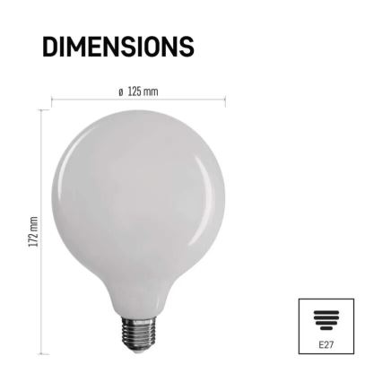 LED Lamp FILAMENT E27/18W/230V 2700K