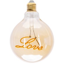 LED Lamp FILAMENT E27/4W/230V 1800K liefde - Aigostar
