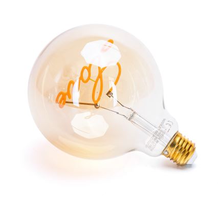 LED Lamp FILAMENT E27/4W/230V 1800K liefde - Aigostar