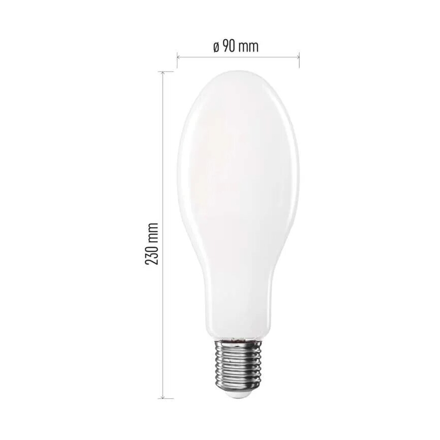 LED Lamp FILAMENT ED90 E40/36W/230V 4000K 6000 lm