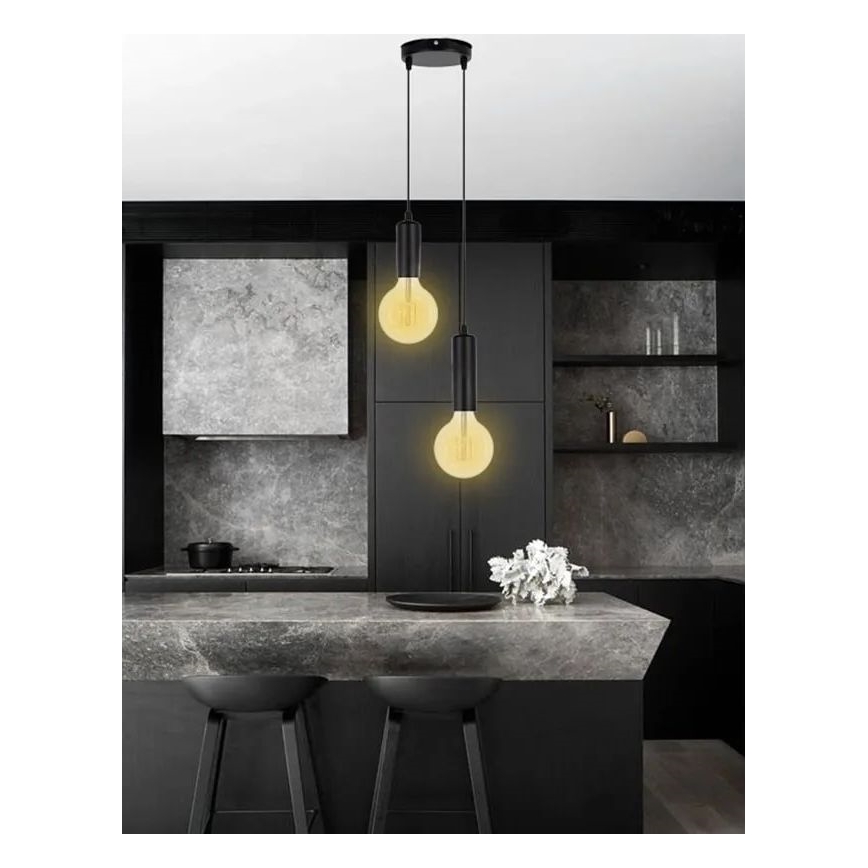 LED Lamp WHITE FILAMENT G125 E27/13W/230V 3000K