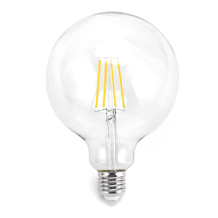 LED Lamp FILAMENT G125 E27/6W/230V 2700K - Aigostar