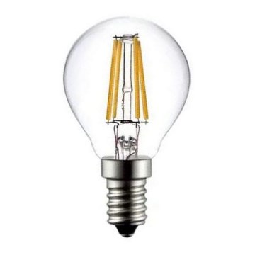 LED Lamp FILAMENT G45 E14/4W/230V 3000K