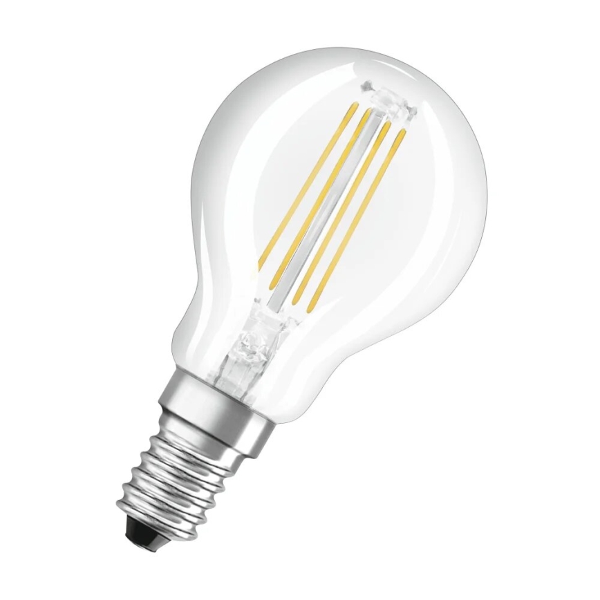 LED Lamp FILAMENT P40 E14/4W/230V 2700K - Osram