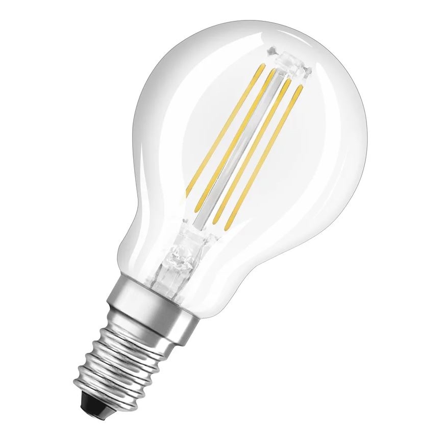 LED Lamp FILAMENT P40 E14/4W/230V 4000K - Osram