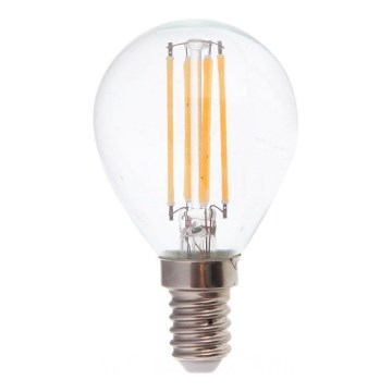 LED Lamp FILAMENT P45 E14/6W/230V 2700K