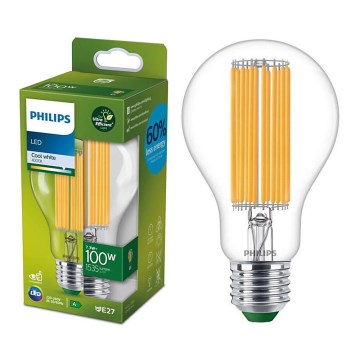 LED Lamp FILAMENT Philips A60 E27/7,3W/230V 4000K