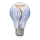 LED Lamp FILAMENT SHAPE A60 E27/4W/230V 1800K blauw