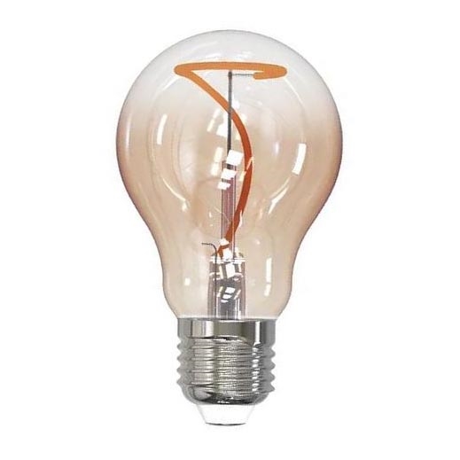 LED Lamp FILAMENT SHAPE A60 E27/4W/230V 1800K bruin