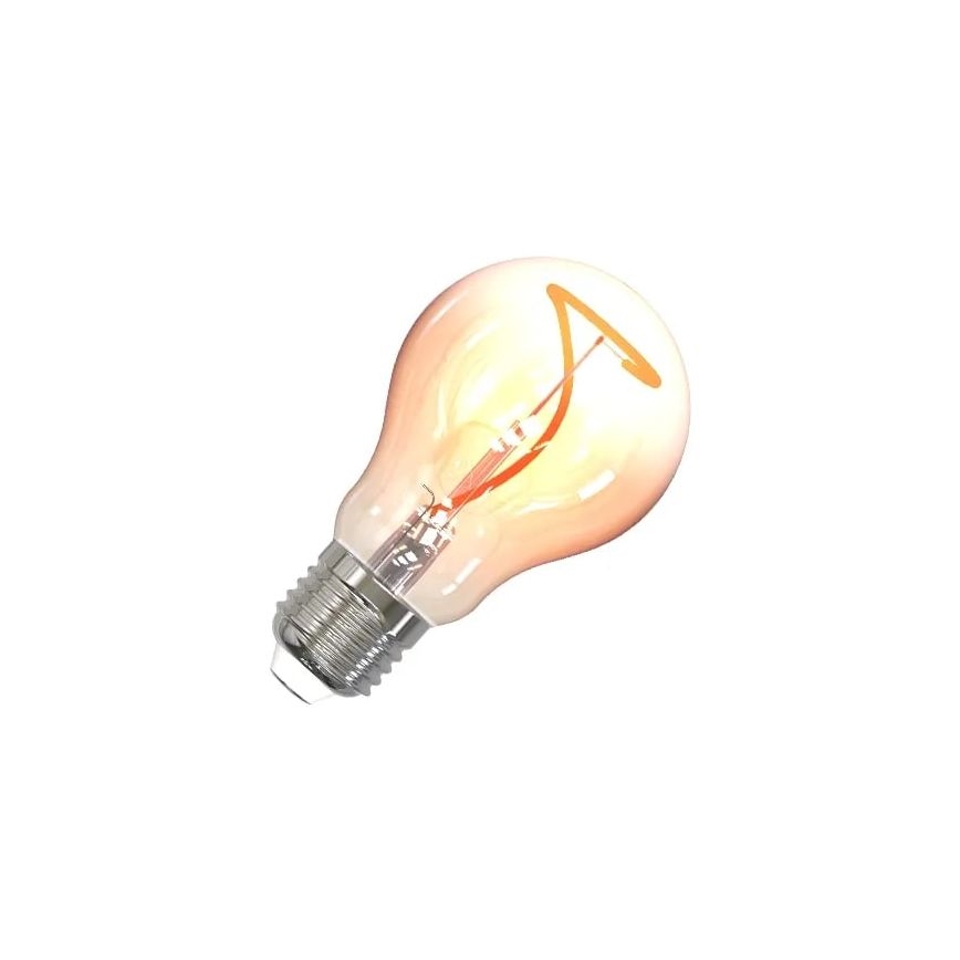 LED Lamp FILAMENT SHAPE A60 E27/4W/230V 1800K bruin