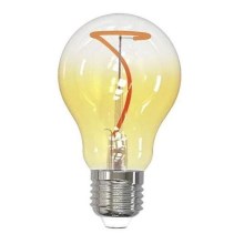 LED Lamp FILAMENT SHAPE A60 E27/4W/230V 1800K geel