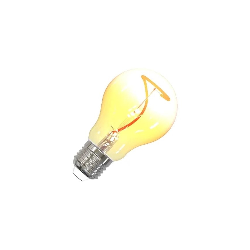 LED Lamp FILAMENT SHAPE A60 E27/4W/230V 1800K geel