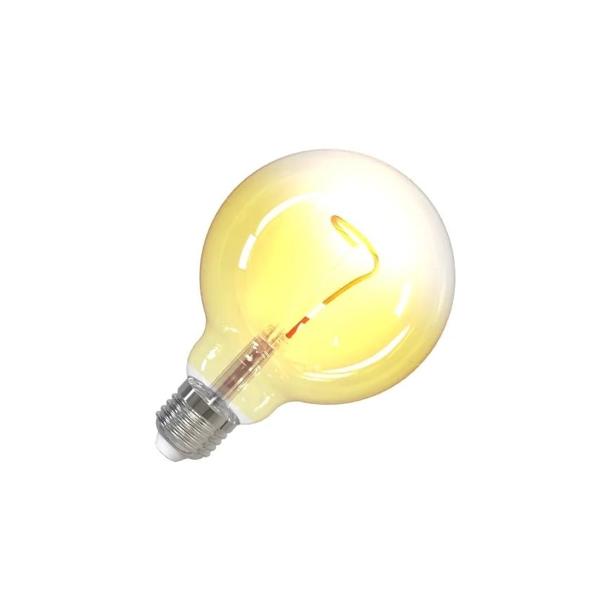 LED Lamp FILAMENT SHAPE G95 E27/4W/230V 1800K geel