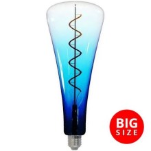 LED Lamp FILAMENT SHAPE T110 E27/5W/230V 1800K blauw