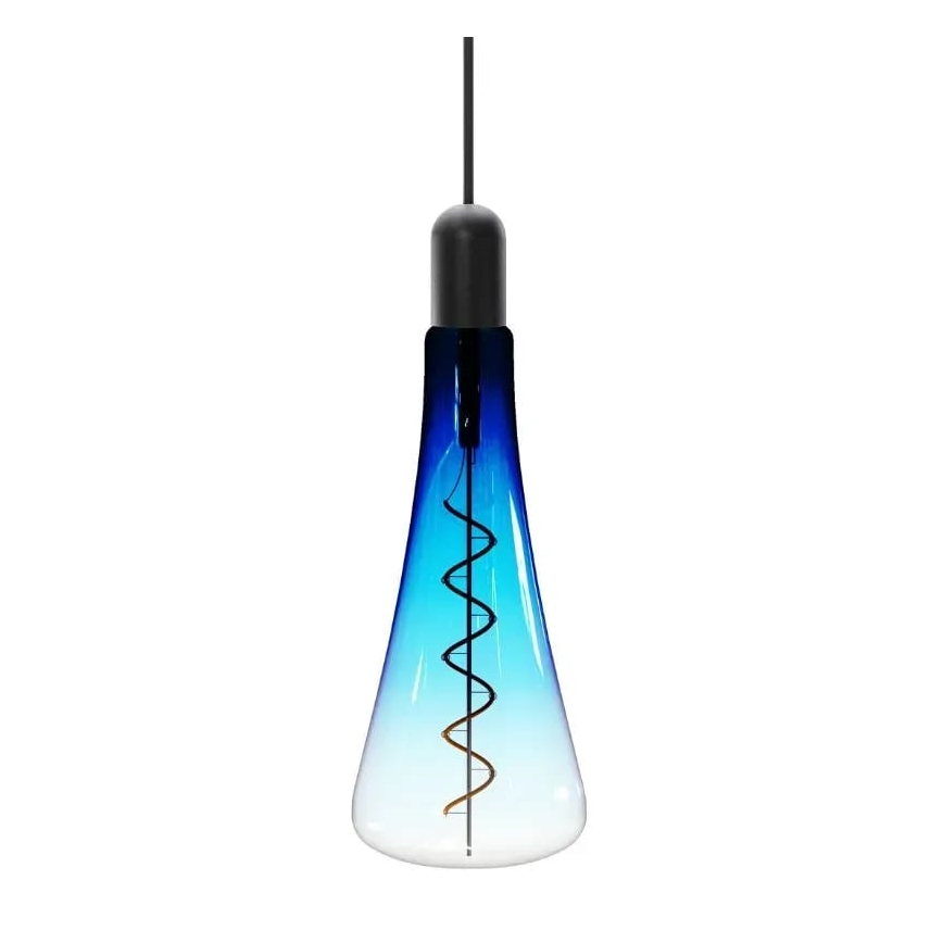 LED Lamp FILAMENT SHAPE T110 E27/5W/230V 1800K blauw