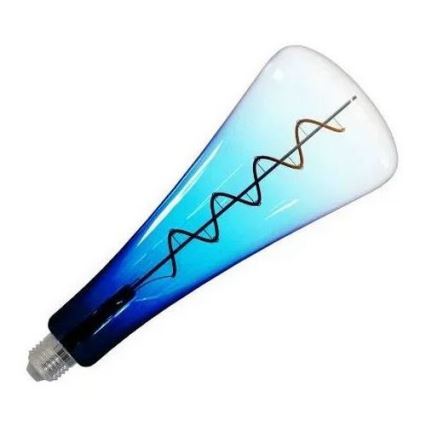 LED Lamp FILAMENT SHAPE T110 E27/5W/230V 1800K blauw