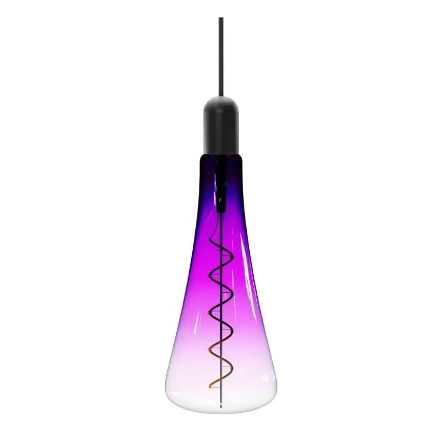 LED Lamp FILAMENT SHAPE T110 E27/5W/230V 1800K paars