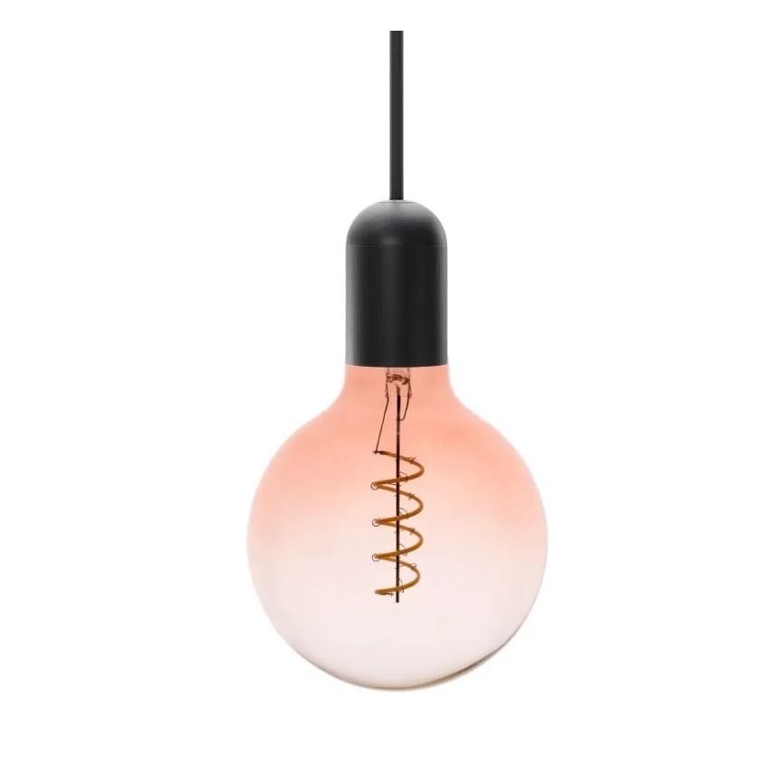 LED Lamp FILAMENT SPIRAL G125 E27/4W/230V 2000K roze