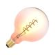 LED Lamp FILAMENT SPIRAL G125 E27/4W/230V 2000K roze