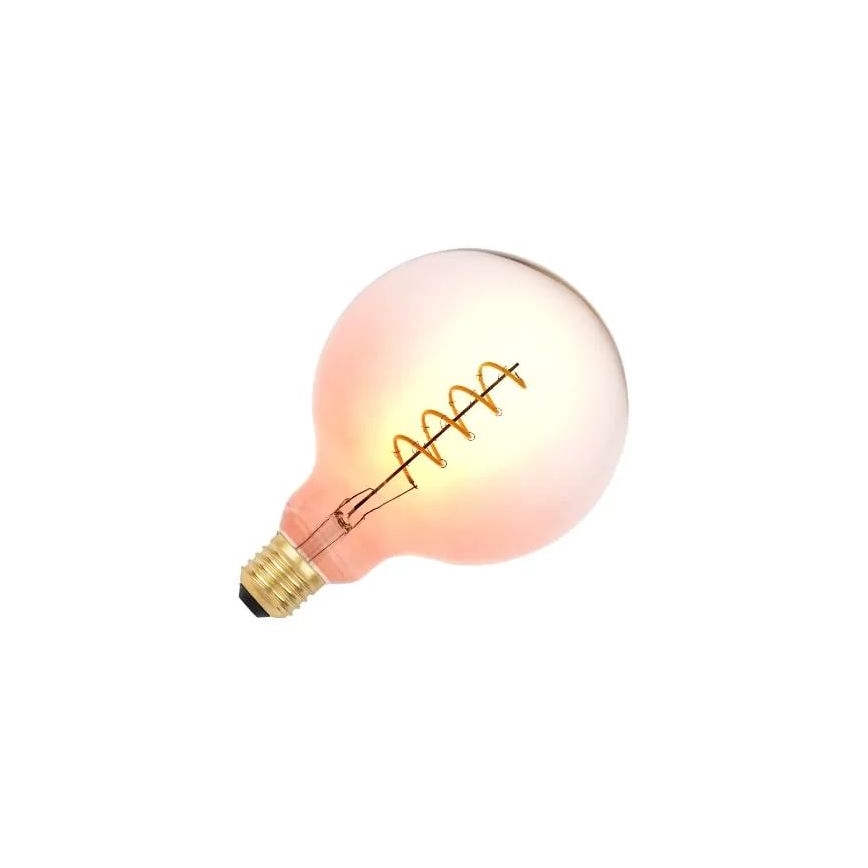 LED Lamp FILAMENT SPIRAL G125 E27/4W/230V 2000K roze
