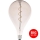 LED Lamp FILAMENT SPIRAL SMOKE A165 E27/4W/230V 2000K