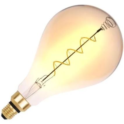 LED Lamp FILAMENT SPIRAL VINTAGE A165 E27/4W/230V 2000K