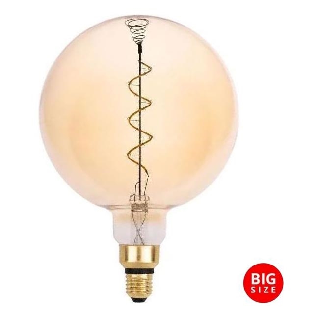 LED Lamp FILAMENT SPIRAL VINTAGE G200 E27/4W/230V 2000K